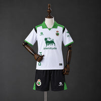 Camisa e Pantalones Cortos para Niño Racing Santander Home 26/27