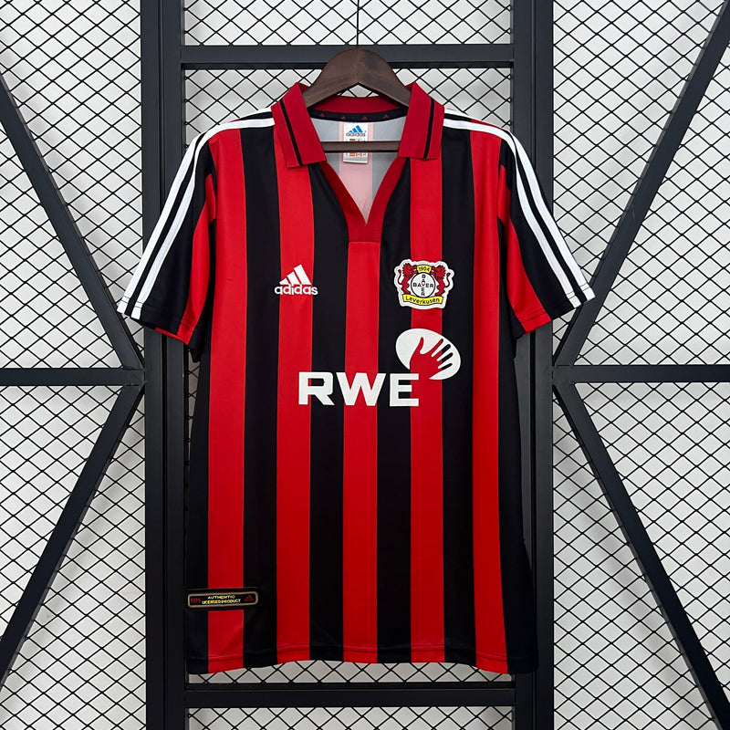 Camiseta Retro Bayer Leverkusen Home 01/02