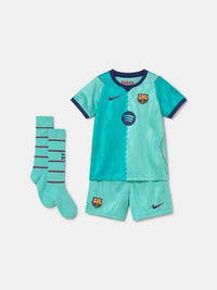 Camisa e Pantalones Cortos para Niño FC Barcelona Third 26/27 - Con Medias