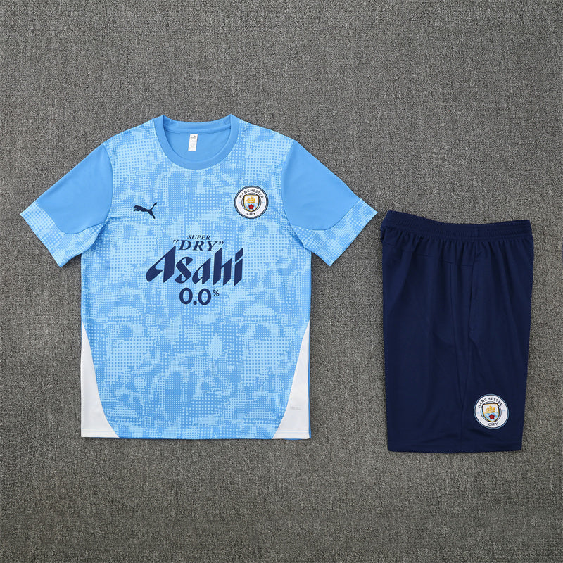 Camiseta y Pantalones Cortos Manchester City 25/26