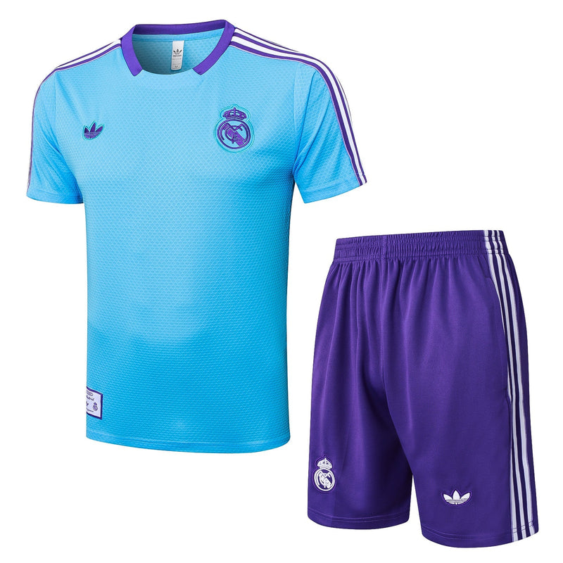 Camiseta y Pantalón corto Entrenamiento Real Madrid 25/26
