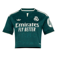 Camiseta Real Madrid Away 26/27 - Mujer Cropped