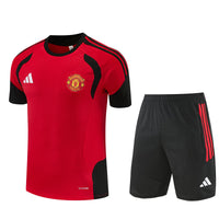 Camiseta y Pantalones Cortos para Niño Manchester United 26/27