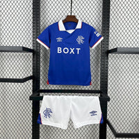 Camisa e Pantalones Cortos para Niño Rangers FC 25/26 Home