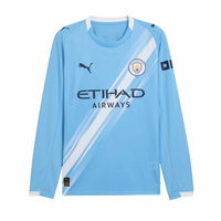 Camiseta Manchester City Home 25/26 - Manga Larga