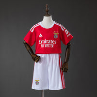 Camiseta y Pantanoles Cortos Niño Benfica Home 26/27