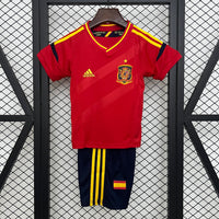 Equipación Selección España Home para Niño retro 2012