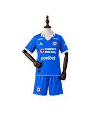 Camisa e Pantalones Cortos para Niño Cruz Azul Home 26/27
