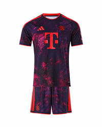 Camiseta y Pantalones Cortos para Niños Bayern de Múnich Third 26/27