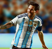 CAMISETA ARGENTINA Home 26/27 - CON PARCHE DE CAMPEÓN DE LA COPA DEL MUNDO - VERSIÓN JUGADOR