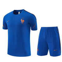 Camiseta y Pantalón corto de Entrenamiento Francia Niño 26/27