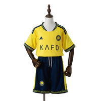 Camiseta e Pantalones Cortos para Niños Al-Nassr Home 26/27