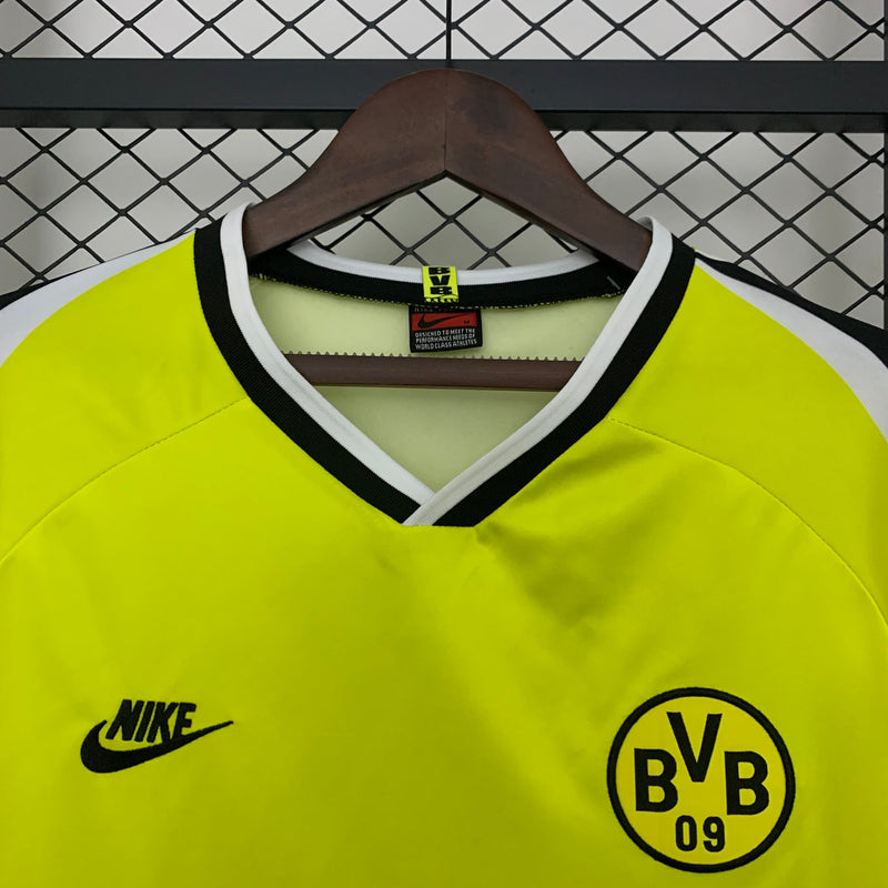 Camiseta Borussia Dortmund Retro Home 95/96