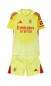 Camiseta y Pantanoles Cortos Niño Benfica Portero 25/26