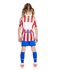 Camiseta y Pantalones Cortos para Niños Atletico de Madrid Home 25/26 - Con Medias