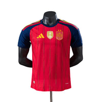 Camiseta España Home 26/27 Versión Jugador - Con dos estrellas y parche de Campeón del Mundo