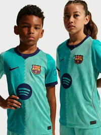 Camisa e Pantalones Cortos para Niño FC Barcelona Third 26/27