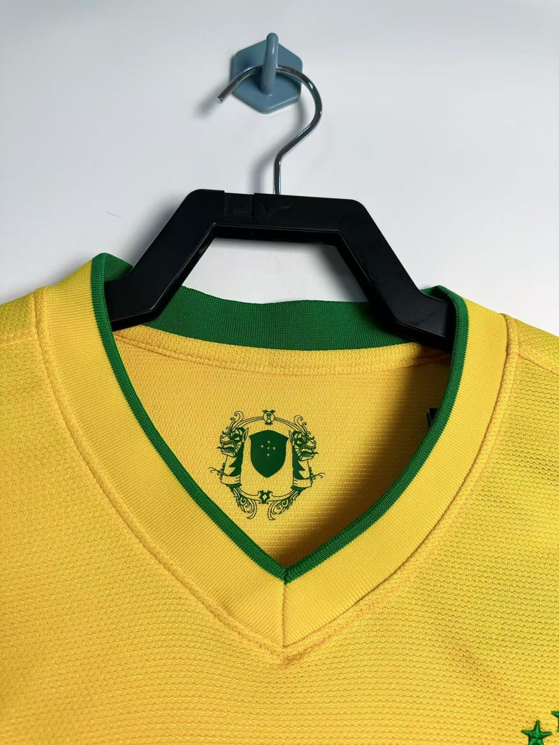 Camiseta Brasil Retro Home 12/13