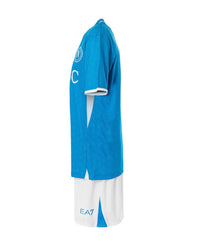 Camiseta y Pantalon Corto para Niño Napoli Home 24/25
