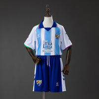 Camisetas y Pantalones Cortos Niños Málaga CF Home 26/27