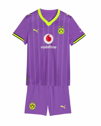 Camiseta y Pantalones Cortos para Niños Borussia Dortmund Away 26/27