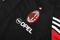 Camiseta de entrenamiento retro de manga larga del Milan 03/04