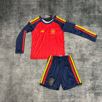Equipación Selección España Home para Niño 26/27 - Manga Larga