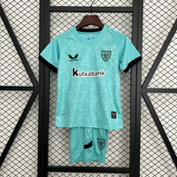 Camisetas y Pantalones Cortos Niños Athletic Bilbao Third 25/26