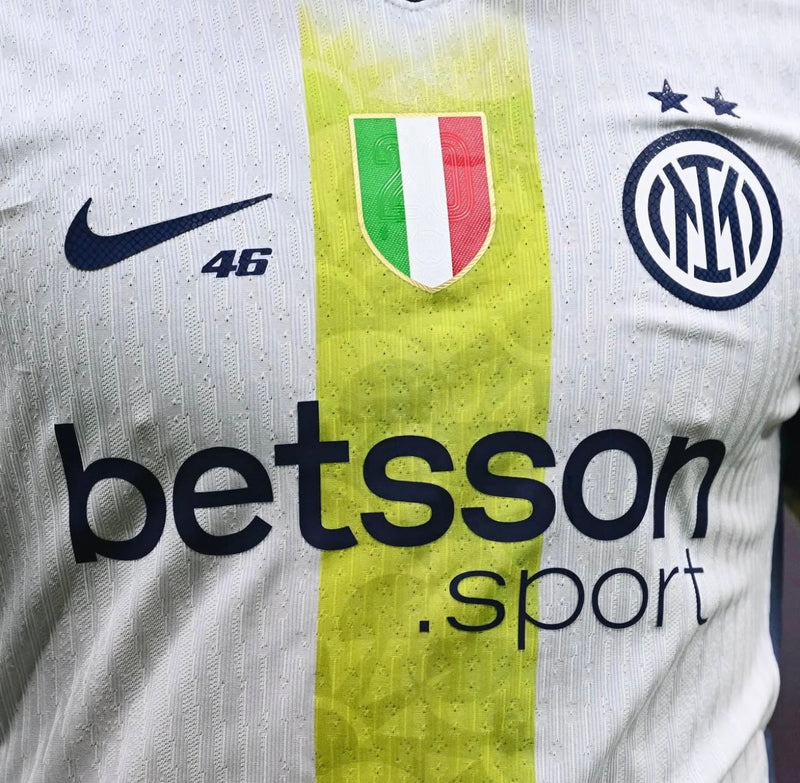 Camiseta Inter Away Jugador 24/25 - EDICIÓN ESPECIAL ROSSI 46