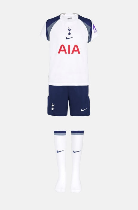 Camiseta y Pantalones Cortos para Niños Tottenham Hotspur Home 25/26 - Con medias