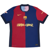 CAMISETA Barcelona Home 24/25 - Travis Scott CACTUS JACK Versión del Jugador- Patch LaLiga