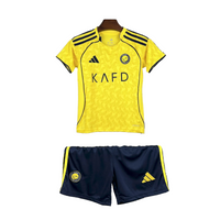 Camiseta e Pantalones Cortos para Niños Al-Nassr Home 25/26