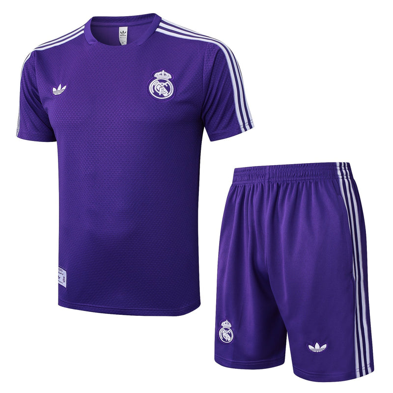 Camiseta y Pantalón corto Entrenamiento Real Madrid 25/26