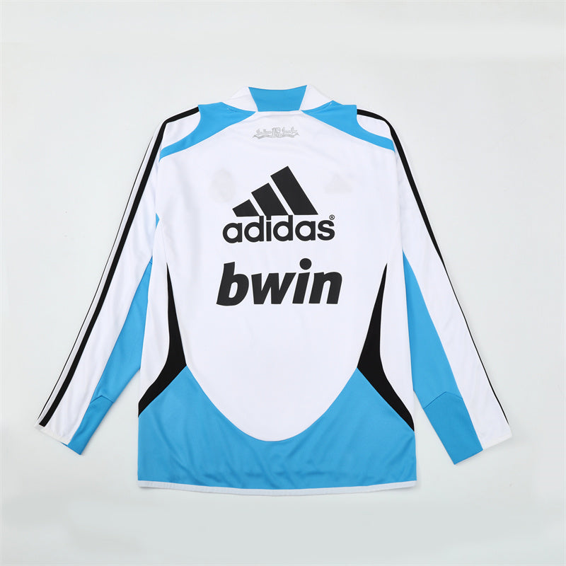 Camiseta de entrenamiento retro de manga larga del Real Madrid 12/13