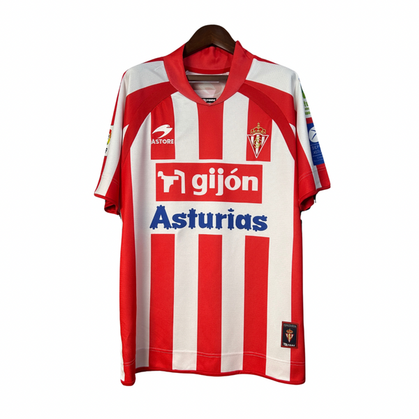 Camiseta Retro Sporting Gijon Home 08/09