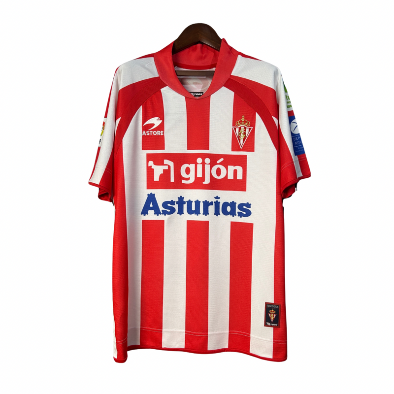 Camiseta Retro Sporting Gijon Home 08/09