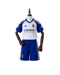 Camisetas y Pantalones Cortos Niños Real Zaragoza Home 26/27