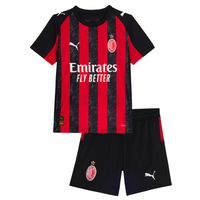 Camiseta y Pantalon Corto para Niño AC MILAN Home 25/26