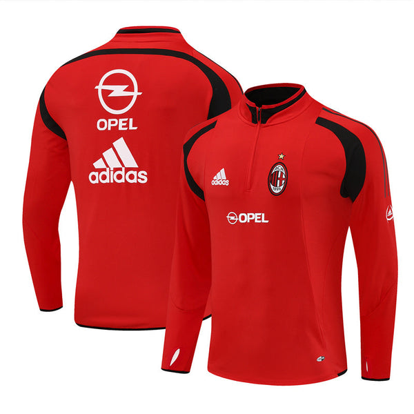 Camiseta de entrenamiento retro de manga larga del Milan 04/05