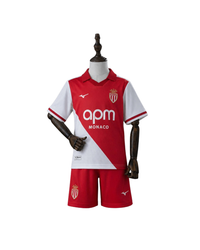 Camisa e Pantalones Cortos para Niños AS Monaco Home 26/27