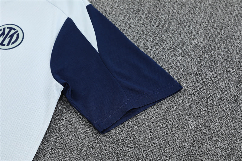 Camiseta y Pantalon Corto para Niño Inter 25/26