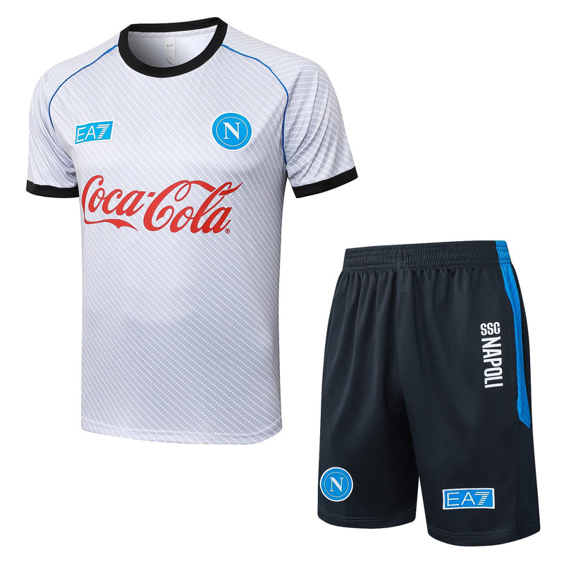 Camiseta y Pantalon Corto para Niño Napoli 25/26