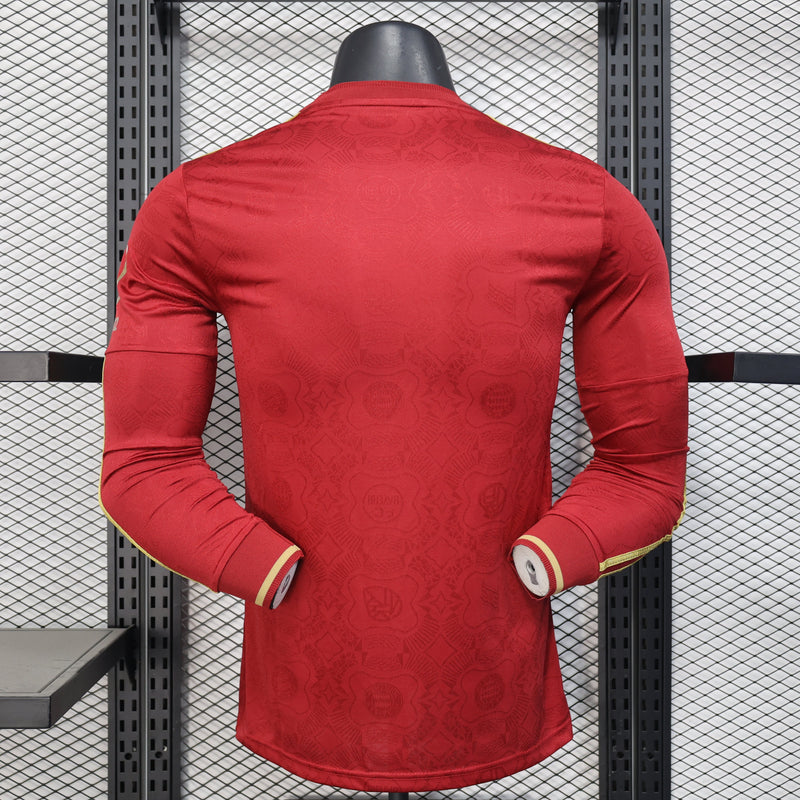 Camiseta Bayern de Múnich Edición especial 125 aniversario Versión Jugador- Manga Larga
