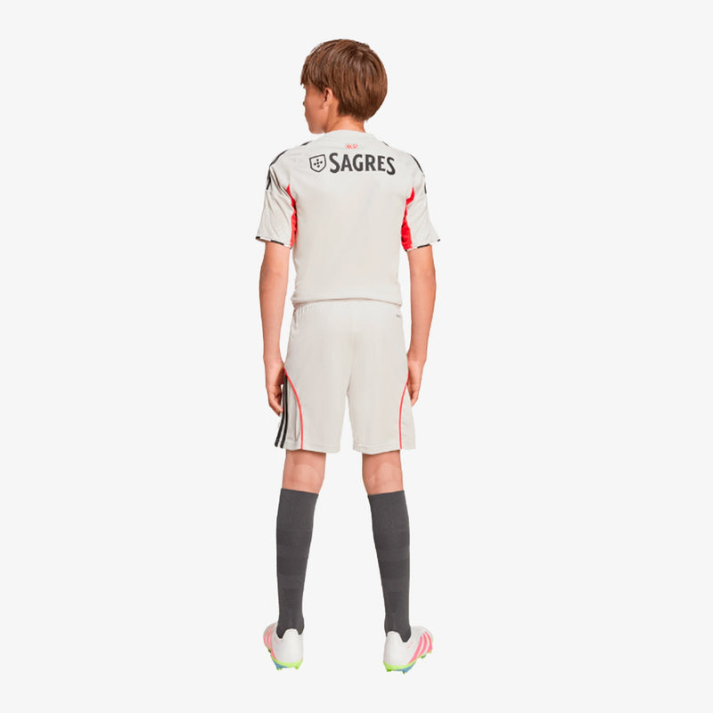 Camiseta y Pantanoles Cortos Niño Benfica Away 25/26