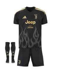 Camisa y Pantalones Cortos para Niños Juventus Third 26/27 - Con Calzettoni