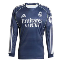Camiseta Real Madrid Away Manga Larga 25/26