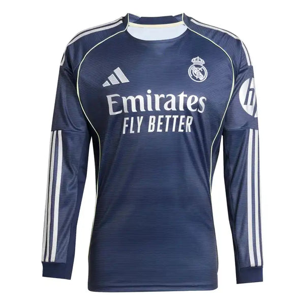 Camiseta Real Madrid Away Manga Larga 25/26