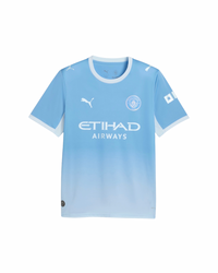 Camisa e Pantalones Cortos para Niños Manchester City Home 26/27