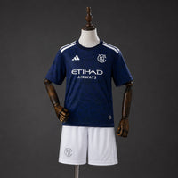 Camiseta e Pantalones Cortos para Niños New York City Away 26/27