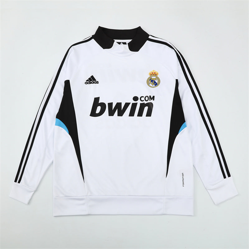 Camiseta de entrenamiento retro de manga larga del Real Madrid 08/09